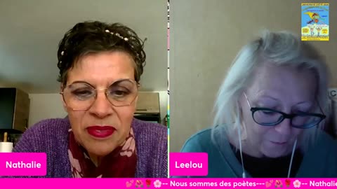 Nous sommes des poètes 20/01/26 Nathalie & Leelou.❤️🌹❤️🌹
