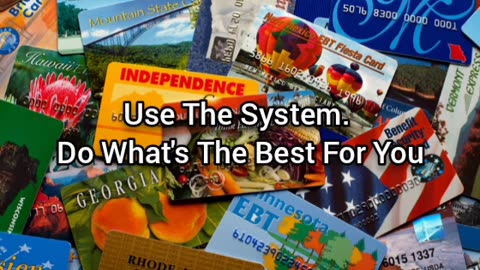 Use The System. In A Jew Controlled World, Take Advantage.