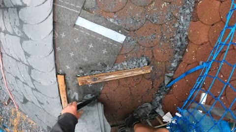 Anfang und Endort - Teil 33 - 28.08.2025 - Schuppendeckung Wasserturm Paunsdorf