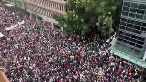 JUST IN: Thousands of pro-Palestine protesters attend rally in Sydney, Australia