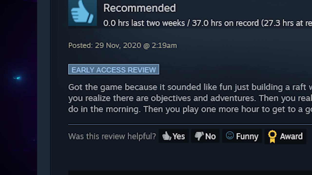 Raft Steam Review