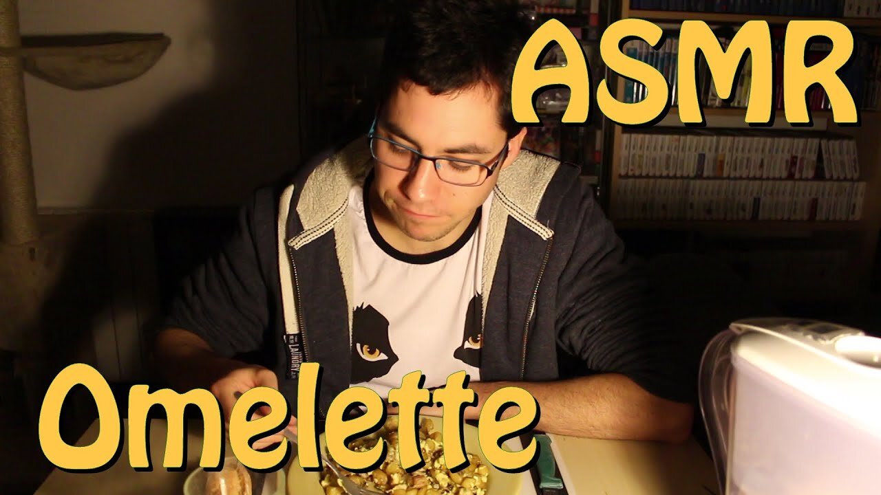 Omelette patates champignons [ ASMR ]