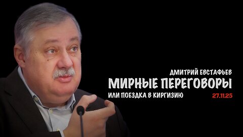 Мирные переговоры или поездка в Киргизию | Дмитрий Евстафьев