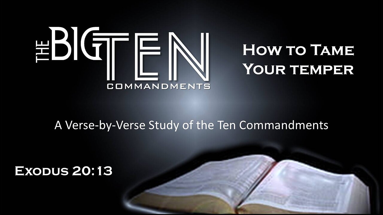 Freedom River Church - How to Tame Your Temper