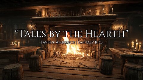 "Tales by the Hearth" │ Tavern Ambience │ Fantasy RPG
