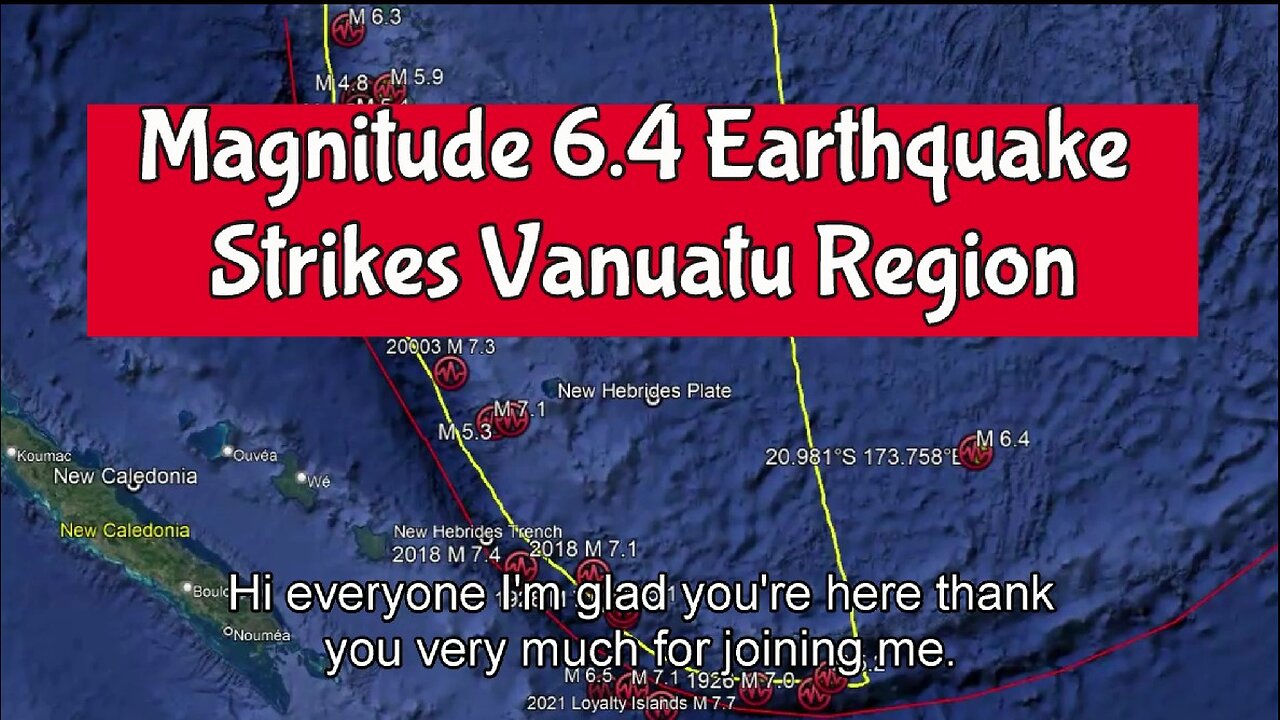 Magnitude 6.4 Earthquake Strikes Vanuatu Region: Faults, Felt Reports, and Insights