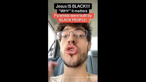 ESAU CAN SAY JESUS BLACK BUT THE CHRISTIAN BLACK WOMAN WANTS TO KEEP HIM WHITE