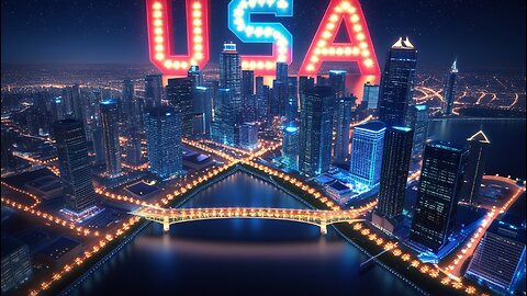 ✨ Mesmerizing Night View of a USA City | Stunning Lights & Cityscape 4K