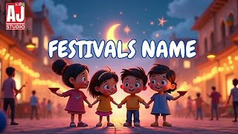 Indian Festivals Name for Kids 😊