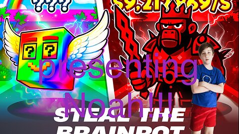 The lego Twins do a challenge but in steal a brain rot presenting Noah