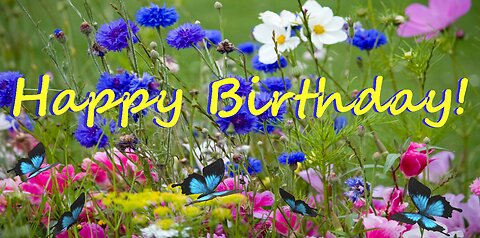 Happy Birthday 3D - Happy Birthday - Happy Birthday To You - Happy Birthday Song Video Card