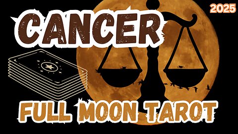 Cancer ♋️- Full Moon 🌕 in Libra Tarot Reading #cancer #tarot #tarotary