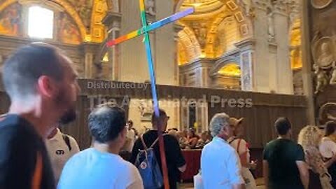 Transgender people join LGBTQ+ pilgrimage to Vatican