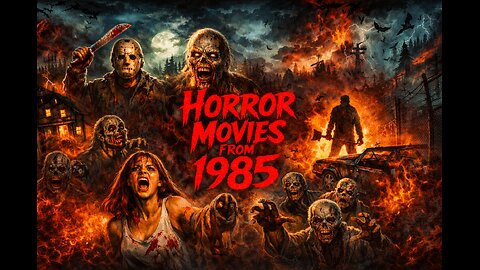 1985 Dropped Pure Terror – These Posters Prove It 🔥| Was 1985 the SCARIEST Year in Horror? #short