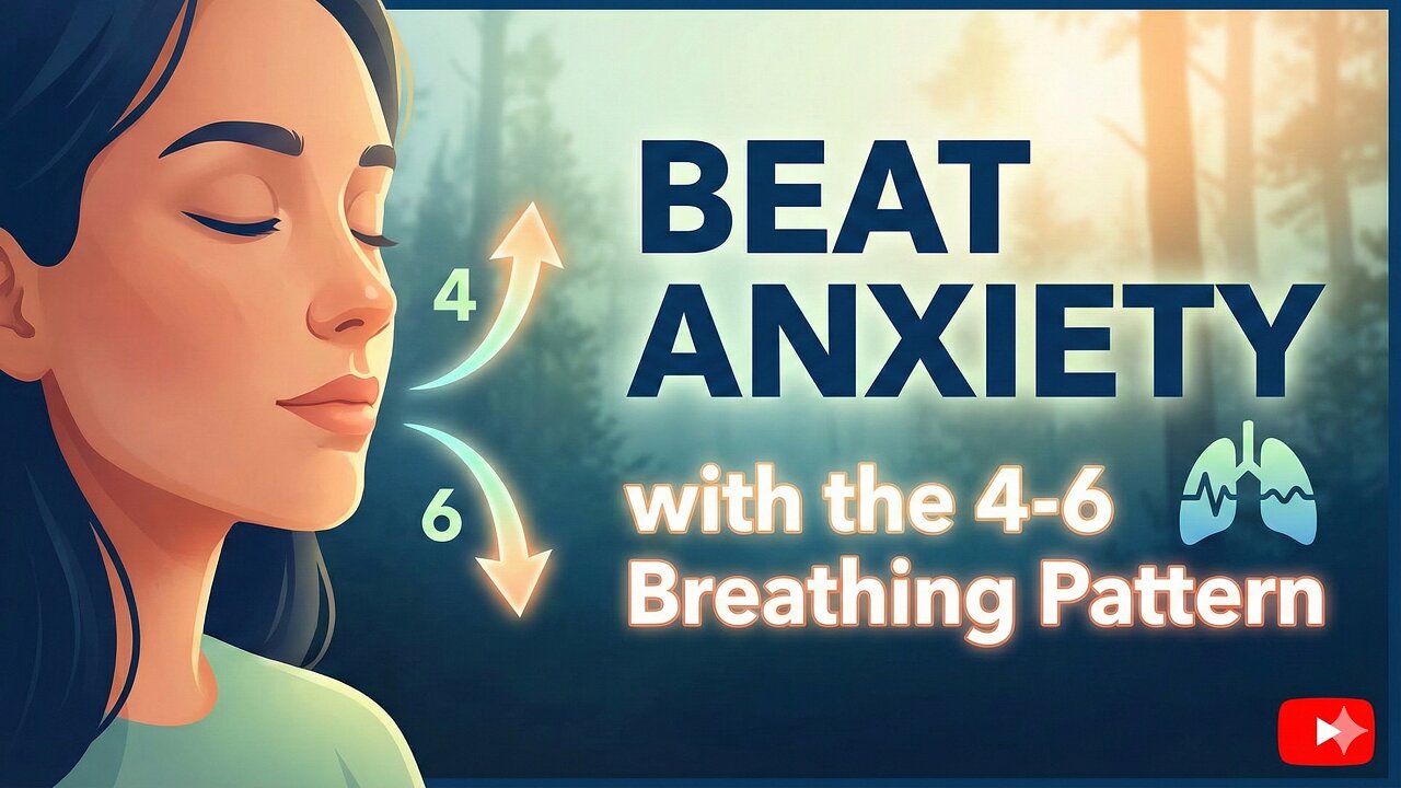 Beat Anxiety with the 4-6 Breathing Pattern