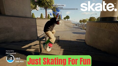 EA Skate. | Just Skating For Fun | San Vansterdam | 4K