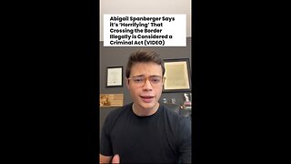 Victor Reacts: Illegal Entry Is Treated Like a Crime — Because It Is a Crime