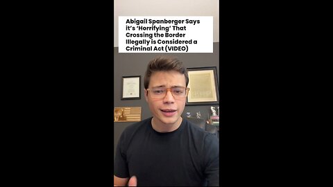 Victor Reacts: Illegal Entry Is Treated Like a Crime — Because It Is a Crime