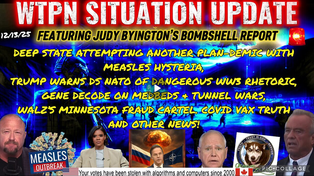 WTPN SITUATION UPDATE FEATURING RESTORED REPUBLIC 12/13/25