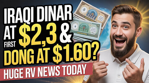 💥 Iraqi Dinar at $2.3 & Dong at $1.60? First Time in 18 Years! Huge RV News 💥 IQD News 2025