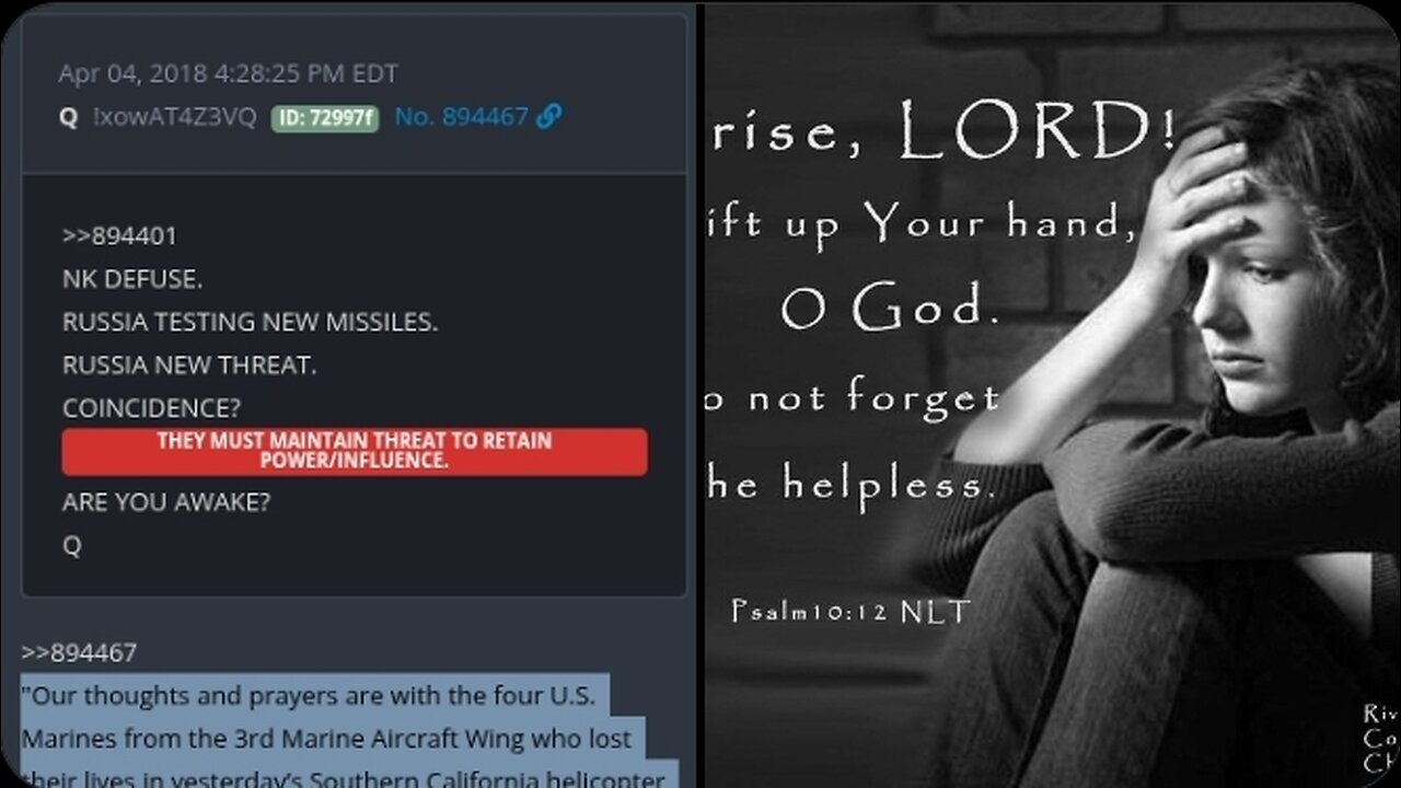 🙏 Q 1011, Q 1012 & Psalms 10:11-12 | Do Not Forget The Helpless & What The Wicked Do To Us
