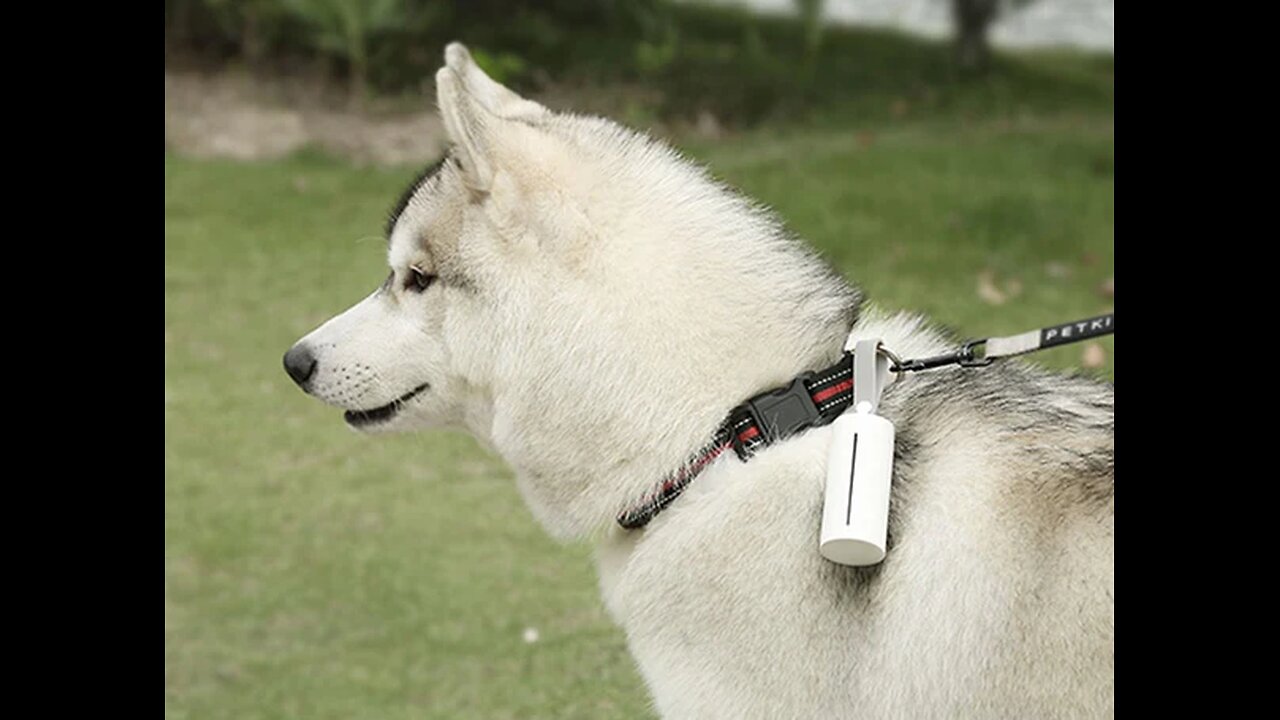 Portable Dog Poop Bag Holder with Lanyard, Extra Thick and Leak-Proof Design, for Dog Waste &Outdoor