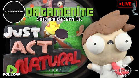 🎮 QAGameNite | Just Act Natural