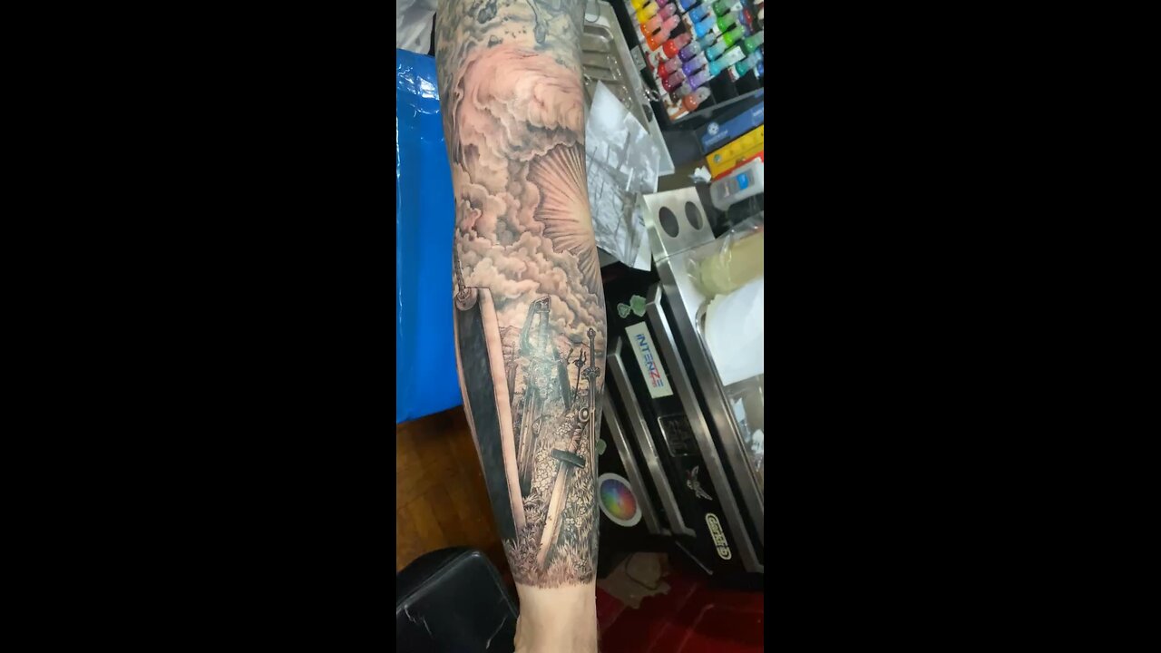 ‘Grave of Legends’ by Dude of Dudes Tattoos