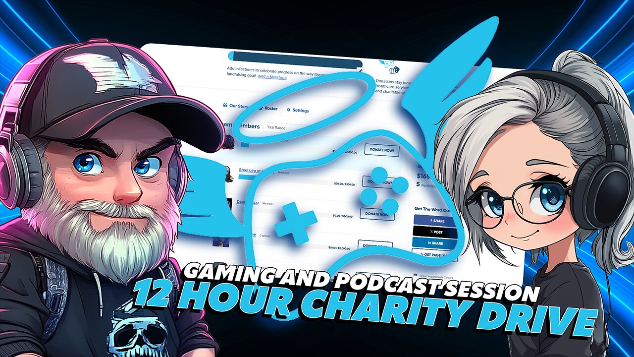 🔴CHARITY DRIVE🔴12 HOURS🔴Extra Life Charity🔴#ExtraLife #extralife4kids - Round 1