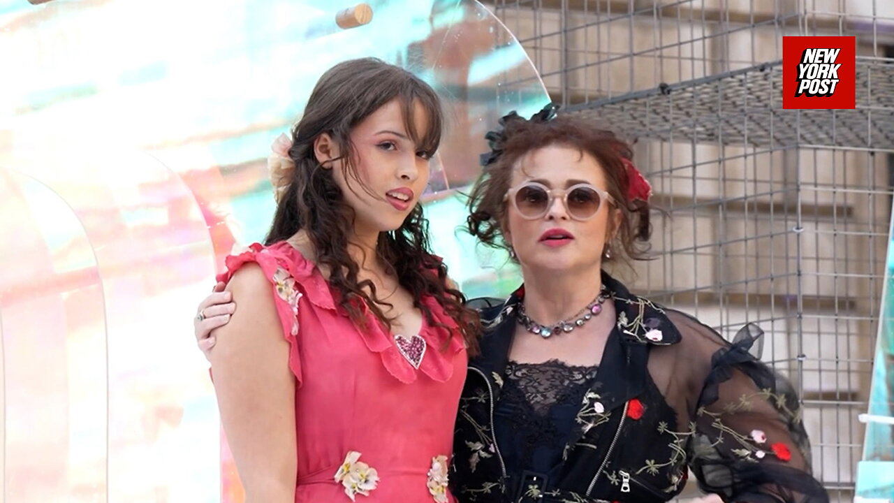 Tim Burton and Helena Bonham Carters rarely-seen daughter Nell hits the red carpet with her mom