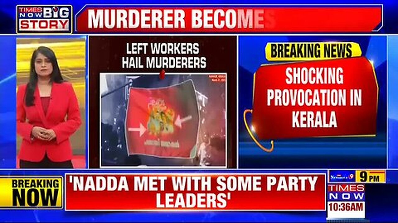 Shocking Provocation In Kerala_ Murderers Turn 'Heroes' For CPM, 'Glorified' For Killing BJP Neta