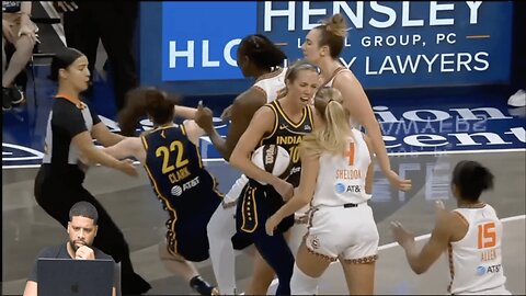 Caitlin Clark FIGHT Sparks 3 Ejections vs Connecticut Sun | CHANNELADRIANTV Reacts