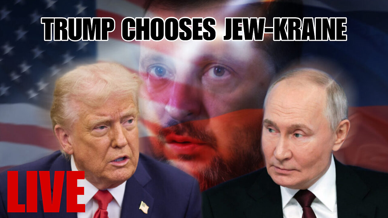 TRUMP BETRAYS PUTIN, U.S. TO BACK UKRAINE