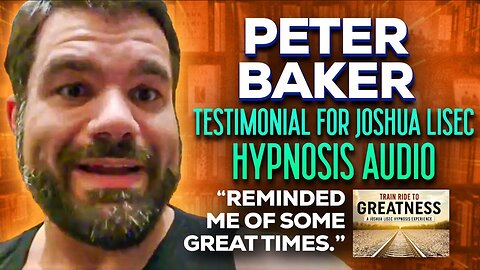 Peter Baker Reviews Celebrity Ghostwriter and Persuasive Writing Coach Joshua Lisec Hypnosis Course
