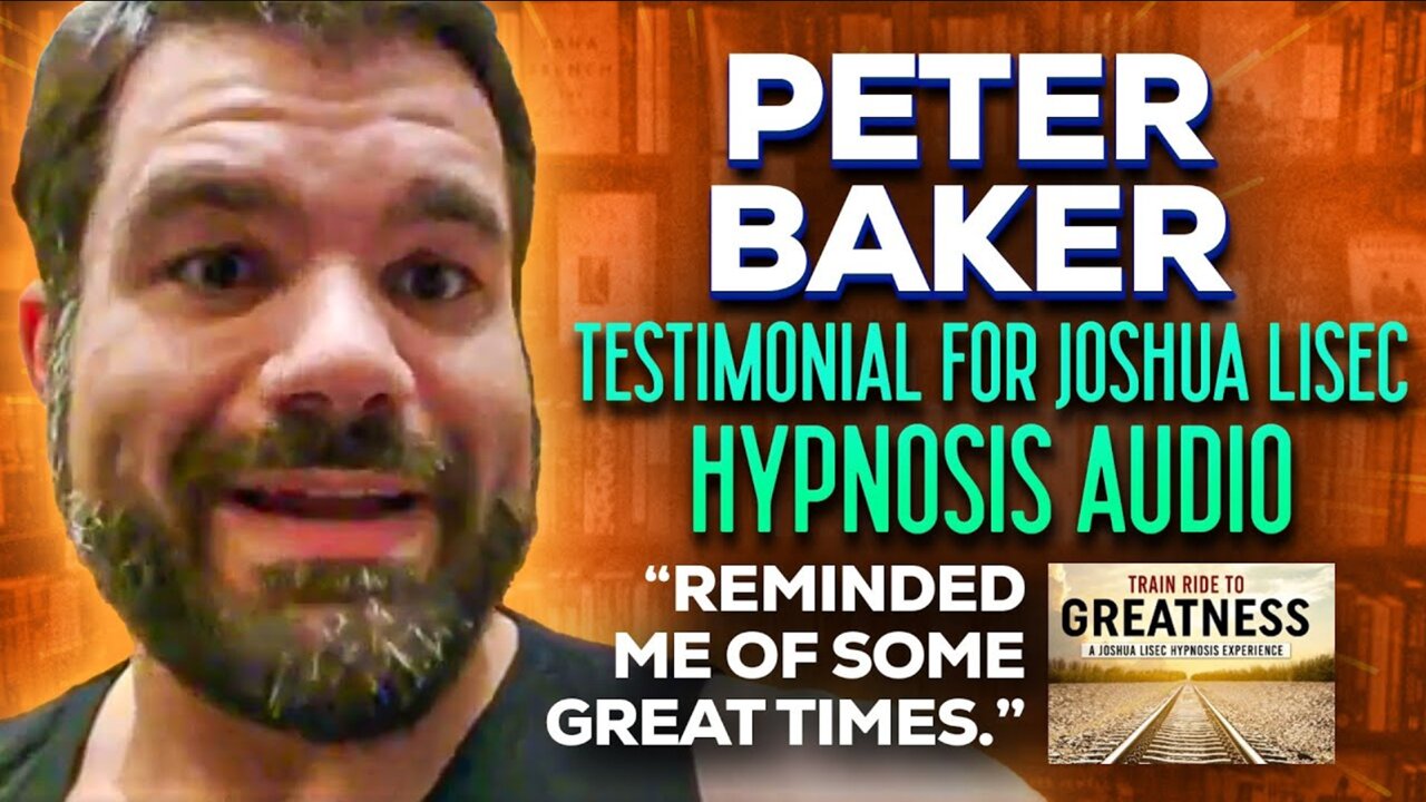 Peter Baker Reviews Celebrity Ghostwriter and Persuasive Writing Coach Joshua Lisec Hypnosis Course