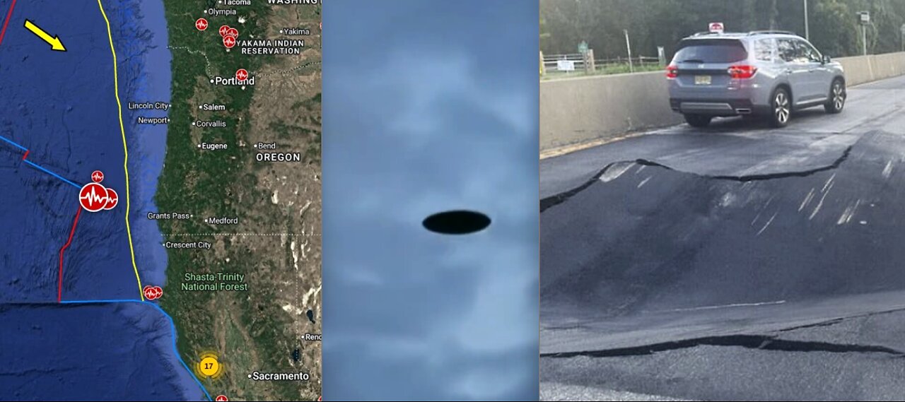 HEADS UP! CASCADIA QUAKE SWARM-LARGE 6.4*SCIENTIST-EARTH WAS TERRAFORMED BY ALIENS*UAP/UFO'S*