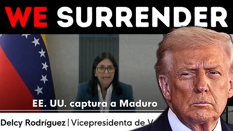 Venezuela Vice President SURRENDERS Country to US
