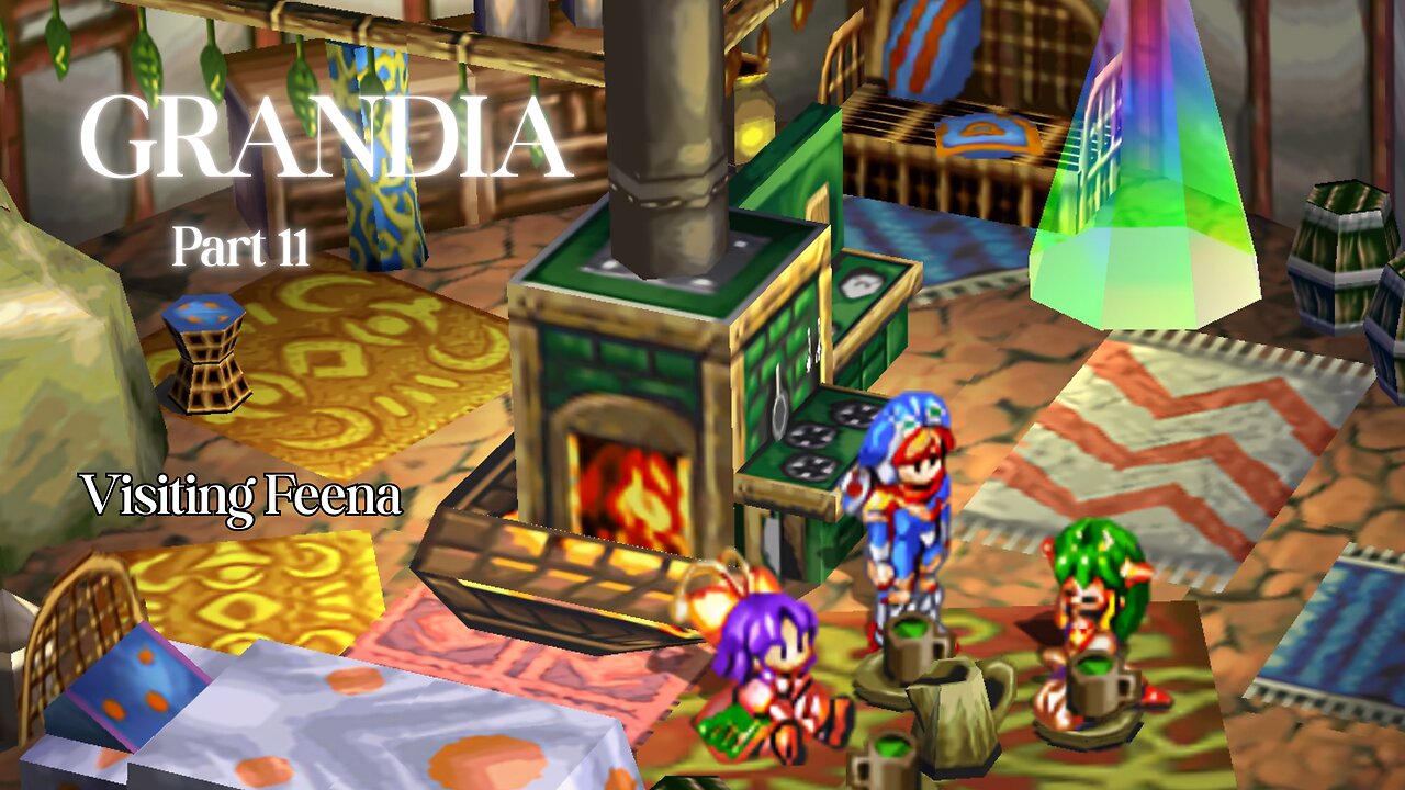 Grandia Part 11 - Visiting Feena