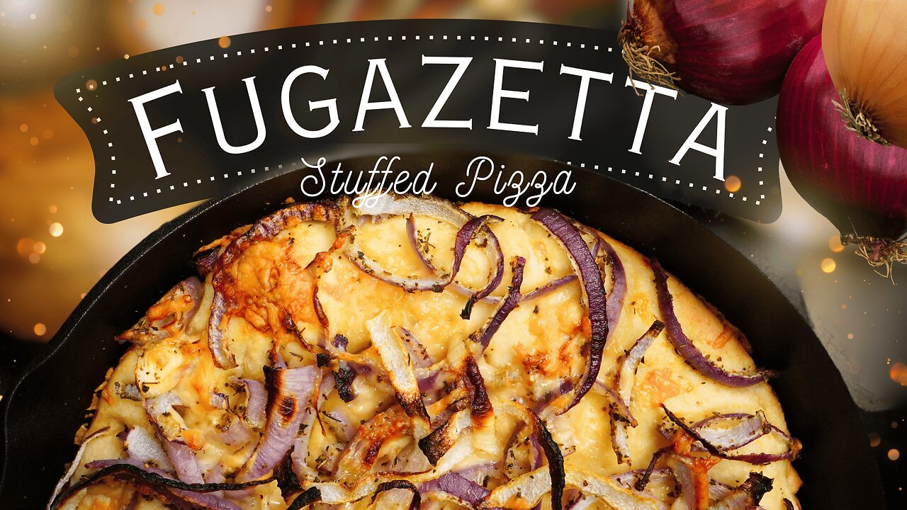 Fugazetta Recipe | Cheesy, Onion-Stuffed Argentine Pizza Delight!