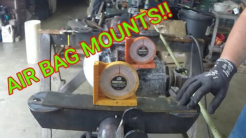 14 Bolt Axle Air Bag Mounts!