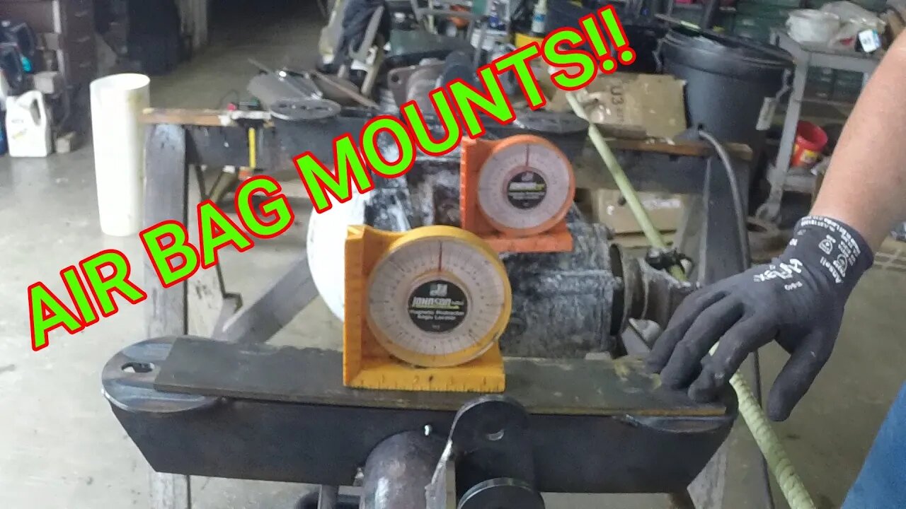 14 Bolt Axle Air Bag Mounts!