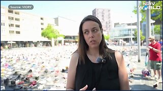 Dutch Protesters Lay Out 18,000 Pairs of Shoes for Palestinian Children Killed | UK Column News