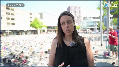 Dutch Protesters Lay Out 18,000 Pairs of Shoes for Palestinian Children Killed | UK Column News