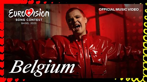 Red Sebastian - Strobe Lights | Belgium 🇧🇪 | Official Music Video | #Eurovision2025