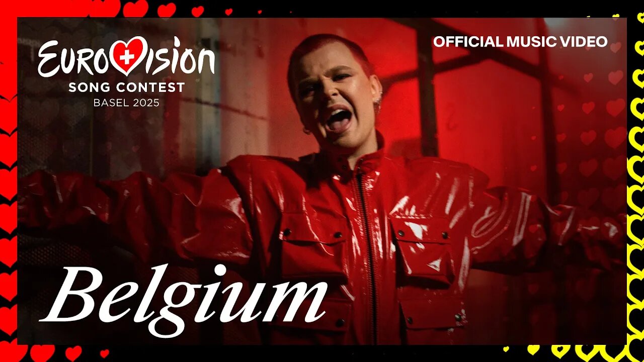 Red Sebastian - Strobe Lights | Belgium 🇧🇪 | Official Music Video | #Eurovision2025