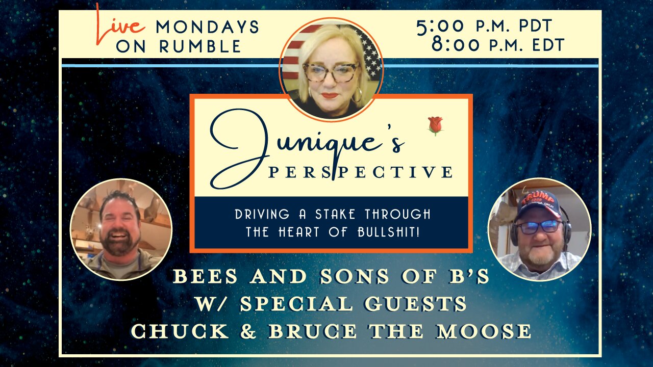Bees and Sons of B's, with Special Guests Chuck the Beekeeper and Bruce the Moose from GRWN – 5-19-25