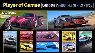 Compete in MULTIPLE SERIES Part 8 within Real Racing 3 Update 13.7 [Player of Games]