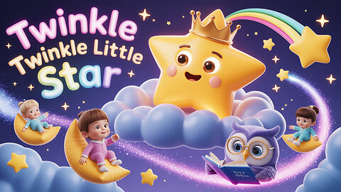 “Twinkle Twinkle Little Star | Magical Nursery Rhyme for Kids | CocoTune”