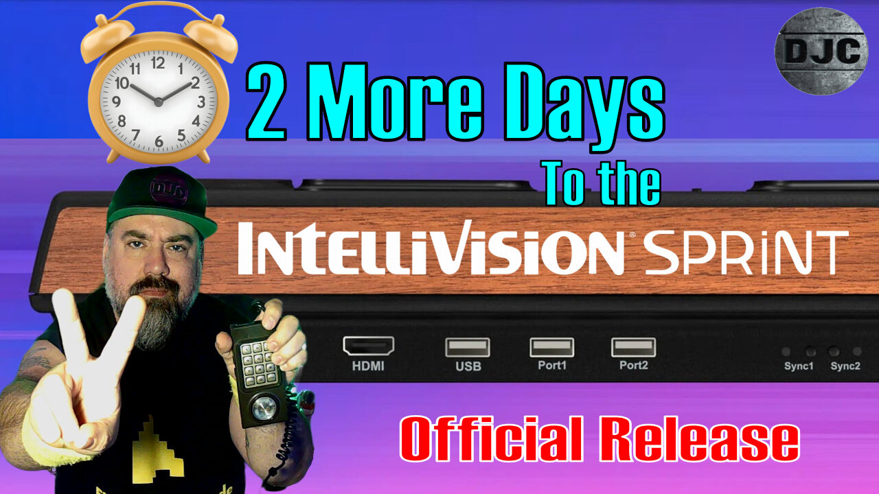 2 Days Left to the Official Release of the New INTELLIVISION SPRINT Console!