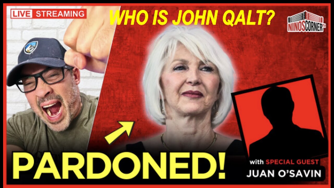 NINO W/ BREAKING: Tina Peters PARDONED! But It's Not Over Yet... featuring Juan O'Savin. JOHN QALT